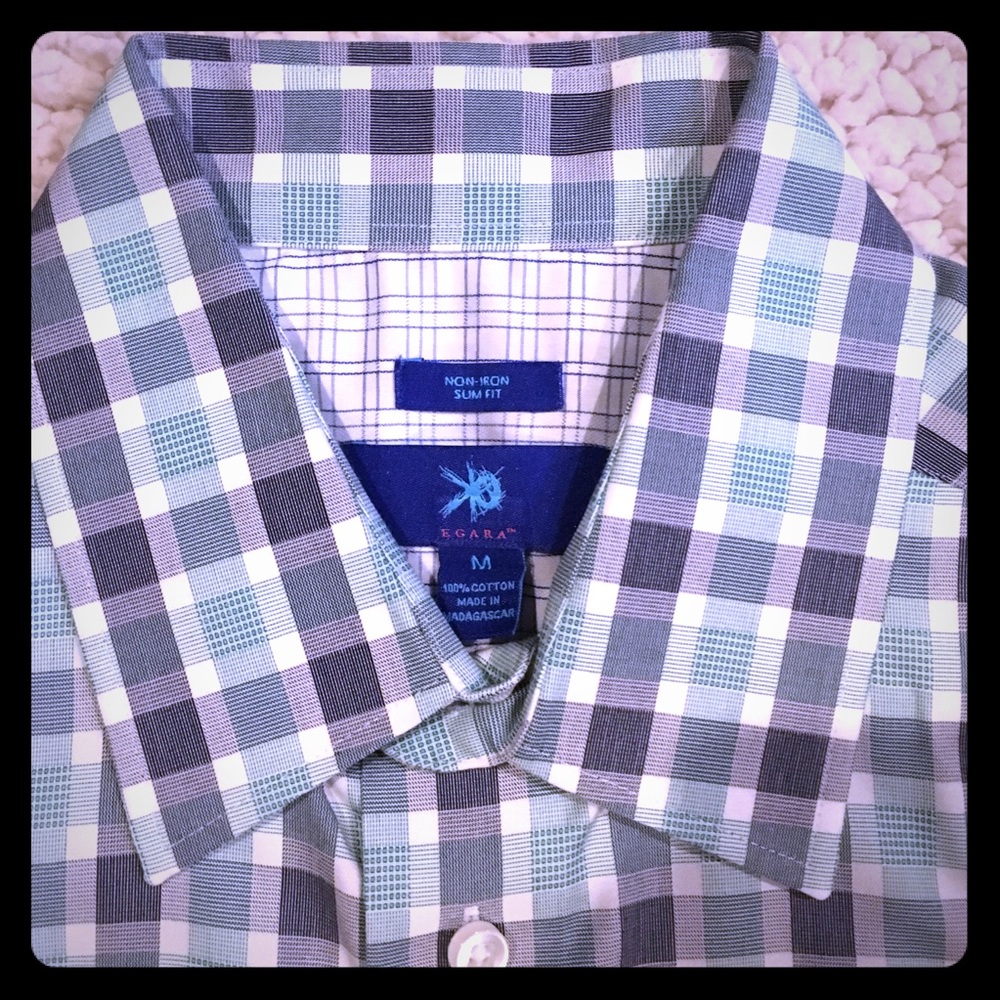 Egara Non-Iron Slim-Fit LS - Medium
